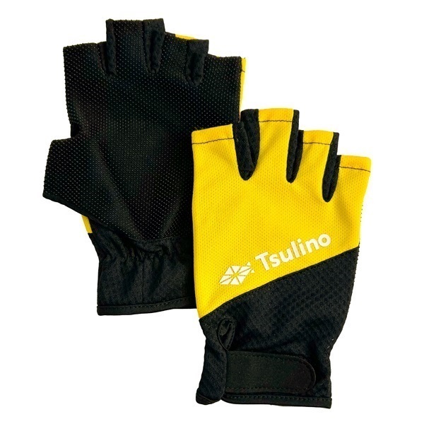 フィッシンググローブ5本カット(イエロー-M)